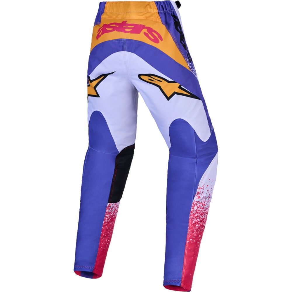 Alpinestars 2027 YOUTH Fluid Drag Lilac / Blue / Iris Gold Pants