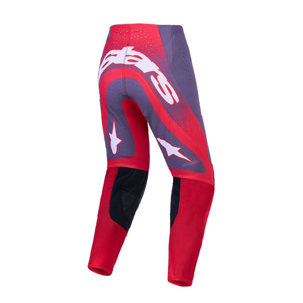 Alpinestars 2027 Supertech Hiten Greystone / Red / Lilac Pants