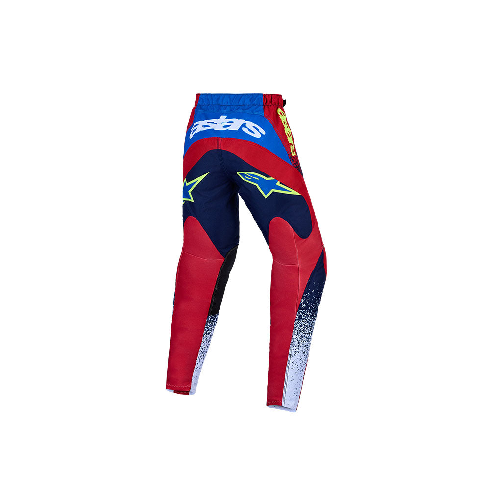Alpinestars 2027 YOUTH Fluid Drag Blue / Navy / Fire Red / White Pants