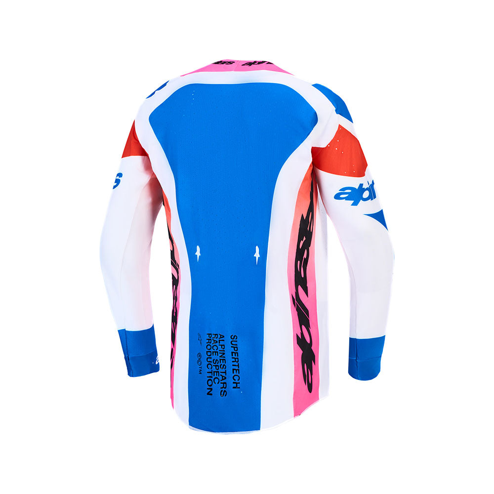 Alpinestars 2027 Supertech Dyna White / Blithe Blue / Purple Jersey
