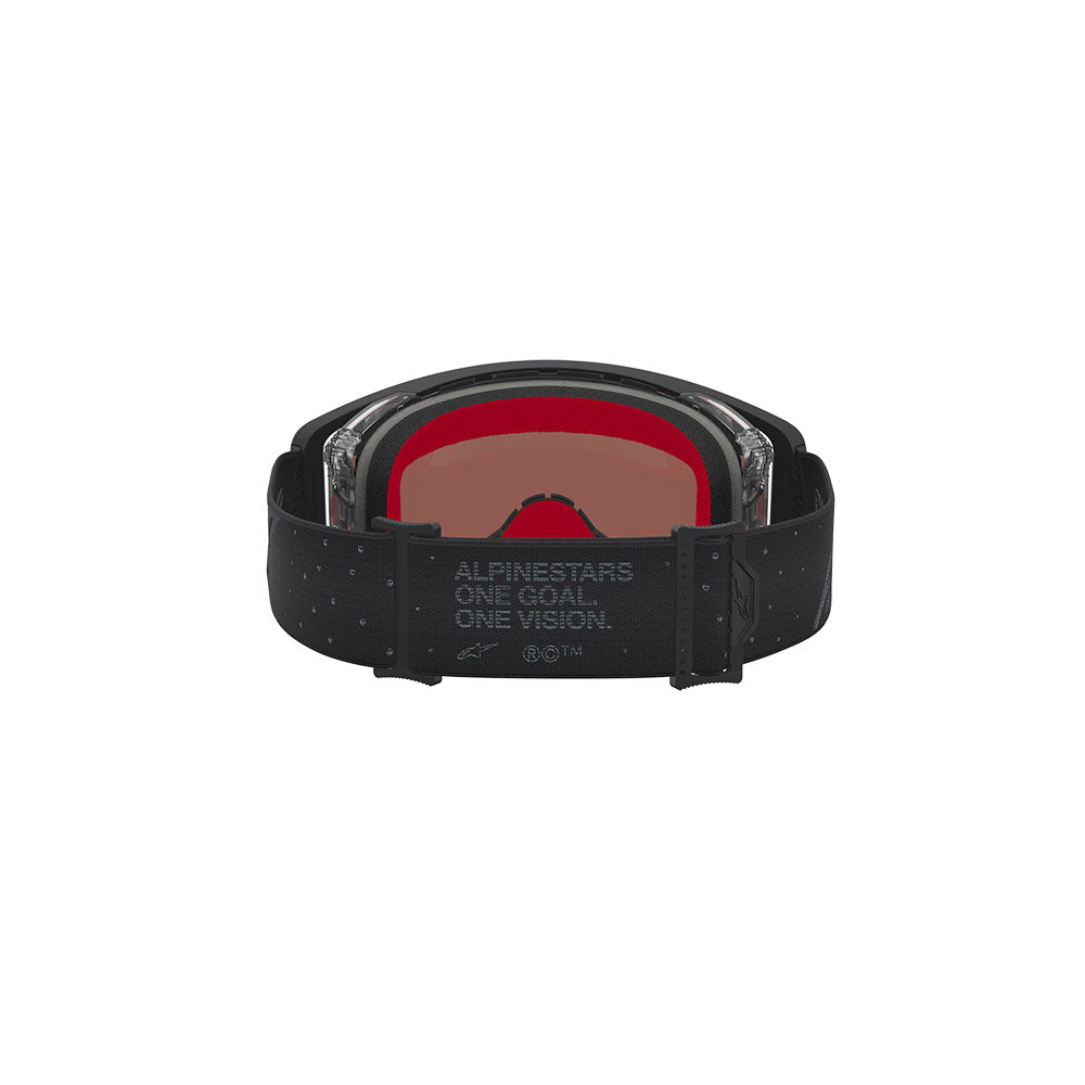 Alpinestars Supertech Cloak Goggle Black - Mirror Silver Lens