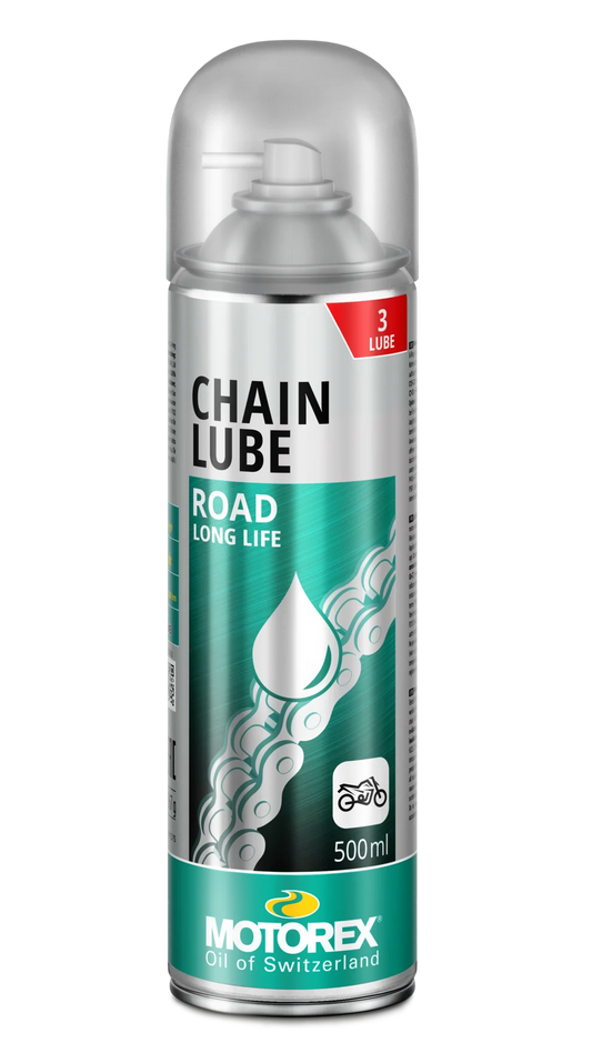 MOTOREX CHAINLUBE 622 STRONG 500ML (ROAD USE)