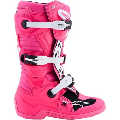 Alpinestars 2027 Tech 7S Flo Pink / Black / White Kids Boots