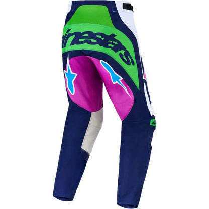 Alpinestars 2027 Techstar Maven Blithe Blue / White / Flo Green Pants
