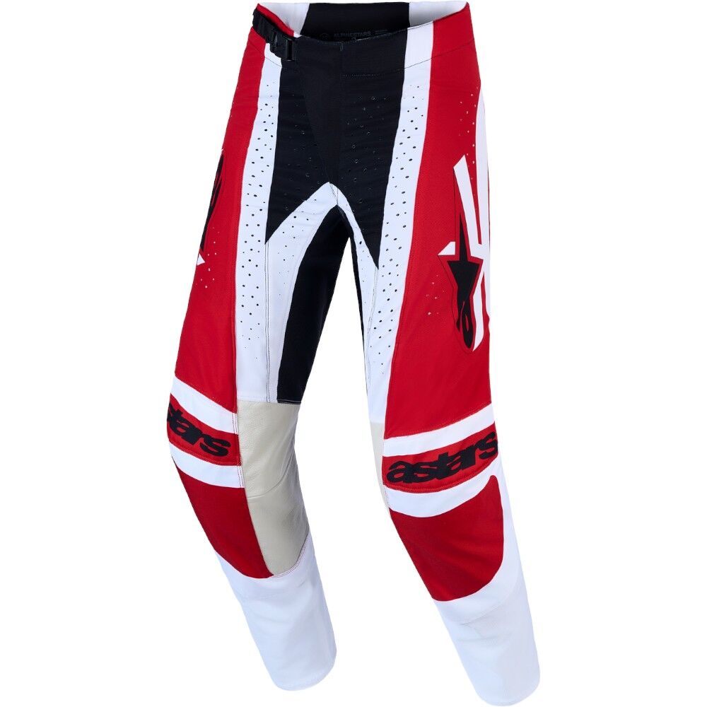 Alpinestars 2027 Techstar Maven Fire Red / White / Lavender Pants