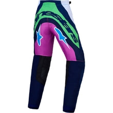 Alpinestars 2027 YOUTH Supertech Maven Blithe Blue / White / Flo Green Pants