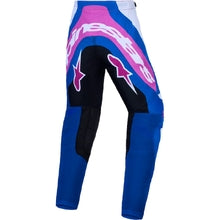 Alpinestars 2027 YOUTH Supertech Maven Hot Coral / Blithe Blue / White Pants