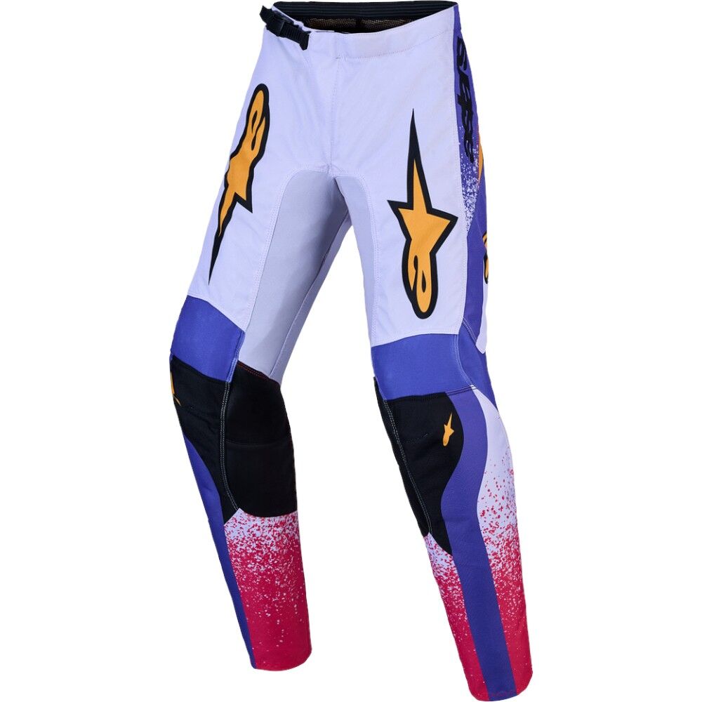 Alpinestars 2027 YOUTH Fluid Drag Lilac / Blue / Iris Gold Pants