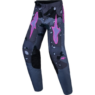 Alpinestars 2027 YOUTH Fluid Lone Grey Camo / Purple Pants