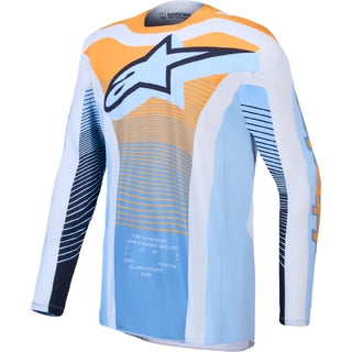 Alpinestars 2027 Techstar Maven Dust Blue / Tangerine / Black Jersey