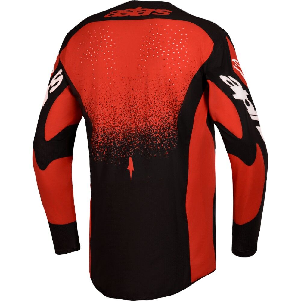 Alpinestars 2027 Techstar Swan Cardinal Red / Black / White Jersey