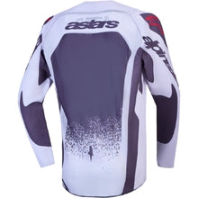 Alpinestars 2027 YOUTH Supertech Swan Lilac / Grey / Flo Red Jersey