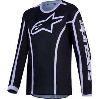 Alpinestars 2027 YOUTH Fluid Apex V2 Black / Silver Jersey