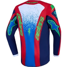 Alpinestars 2027 YOUTH Fluid Drag Blue / Navy / Fire Red / White Jersey