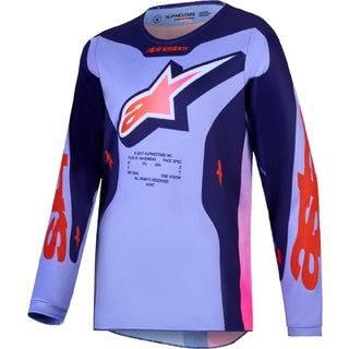 Alpinestars 2027 YOUTH Fluid Hunt Violet / Deep Purple / Flo Pink Jersey