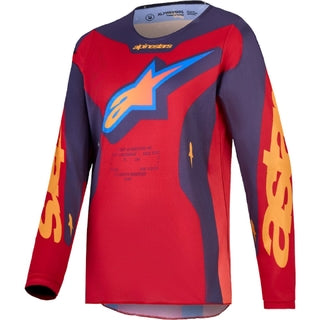 Alpinestars 2027 YOUTH Fluid Hunt Fire Red / Greystone / Hot Coral Jersey