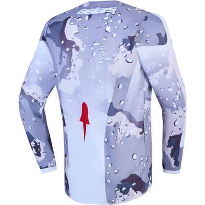 Alpinestars 2027 YOUTH Fluid Lone Grey Camo / White / Fire Red Jersey