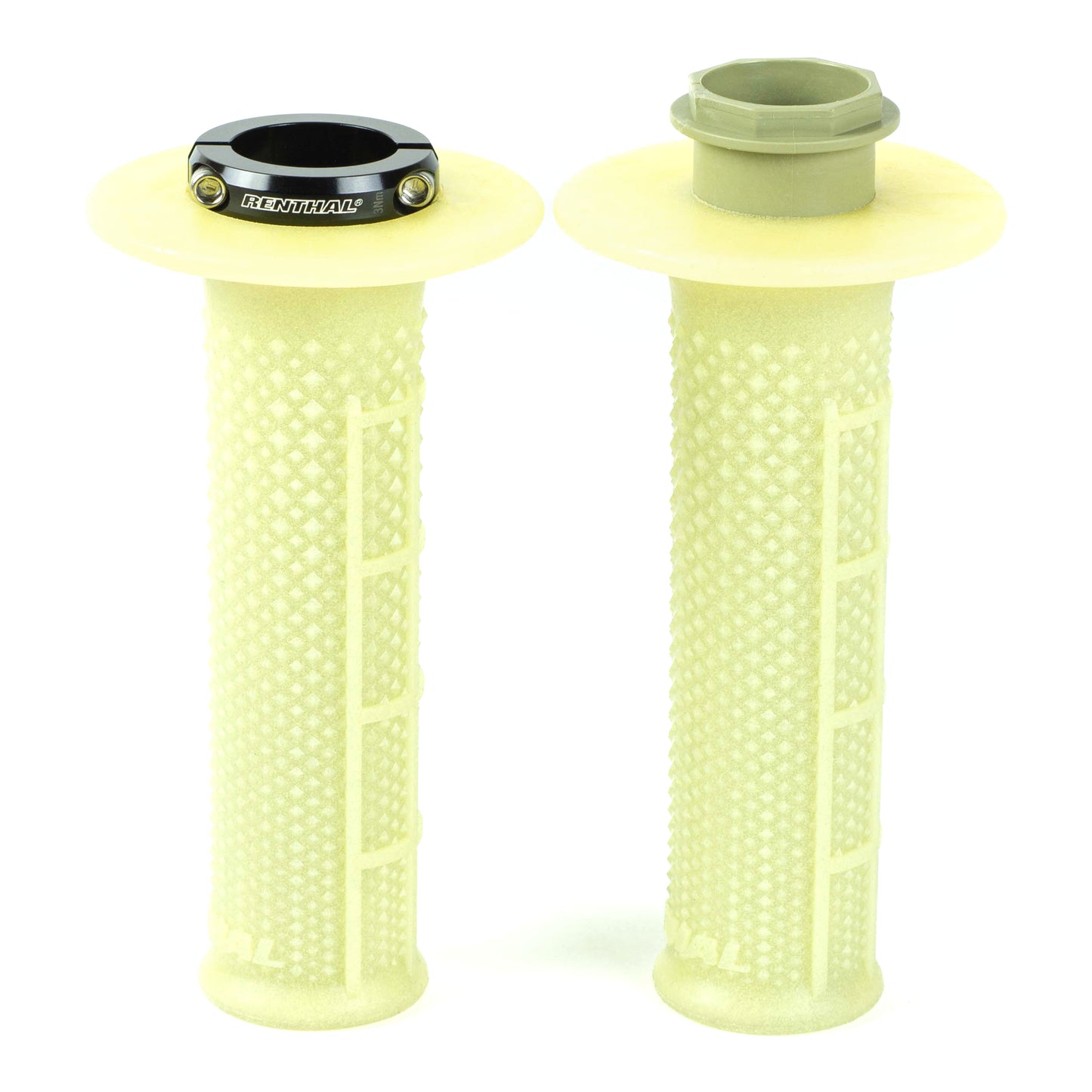 Renthal MX R-Works Lock On Grips - Aramid (Tapered/Half Waffle)