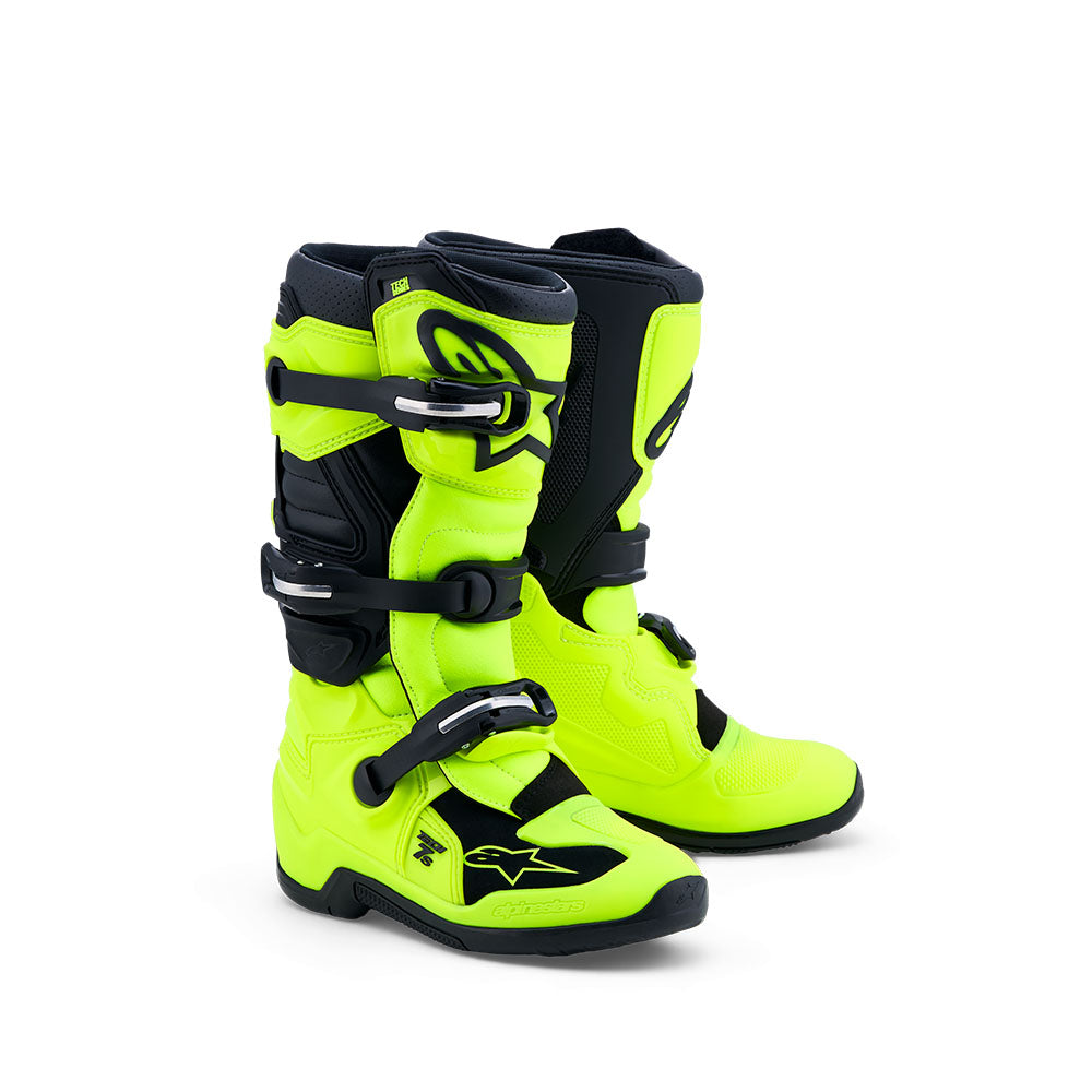 Alpinestars 2027 Tech 7S Yellow / Black Kids Boots