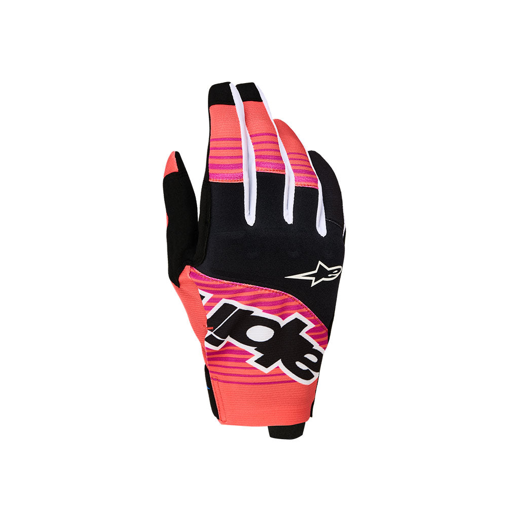 Alpinestars 2027 Techstar Hot Coral / Fuchsia Gloves