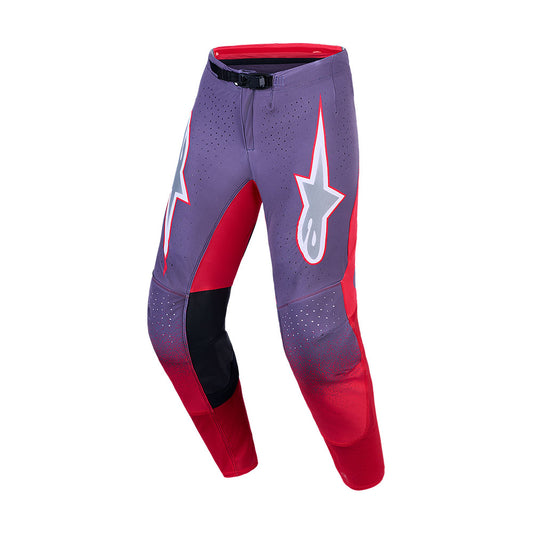 Alpinestars 2027 Supertech Hiten Greystone / Red / Lilac Pants