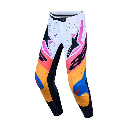 Alpinestars 2027 Supertech Dyna White / Blithe Blue / Purple Pants