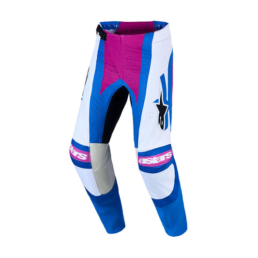 Alpinestars 2027 Techstar Maven Hot Coral / Blithe Blue / White Pants