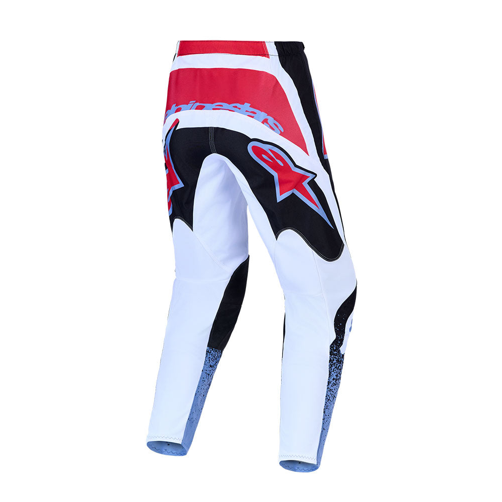 Alpinestars 2027 Fluid Drag Black / White / Blue / Flo Red Pants