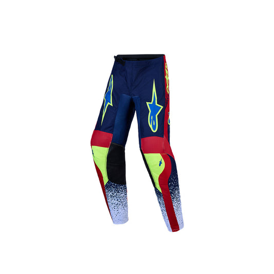 Alpinestars 2027 YOUTH Fluid Drag Blue / Navy / Fire Red / White Pants