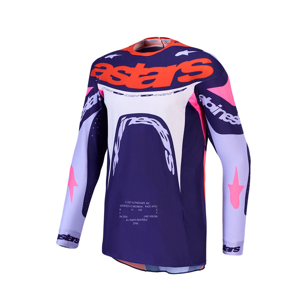 Alpinestars 2027 Supertech Dyna Violet / Deep Purple / Flo Pink Jersey