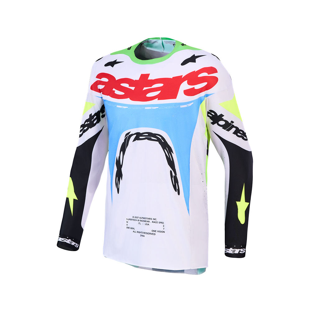 Alpinestars 2027 Supertech Dyna Lilac / Green / Black Jersey