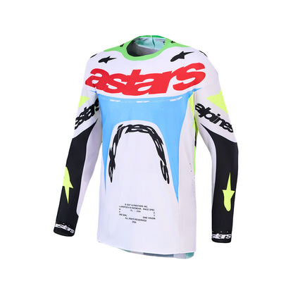 Alpinestars 2027 Supertech Dyna Lilac / Green / Black Jersey