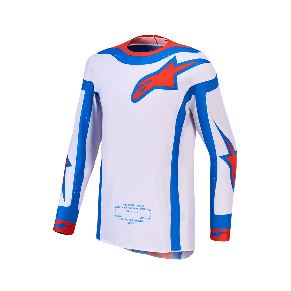 Alpinestars 2027 Supertech Vesta Light Lilac / Cardinal Red Jersey