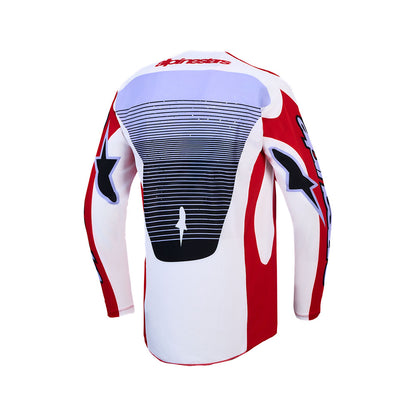 Alpinestars 2027 Techstar Maven Fire Red / White / Lavender Jersey