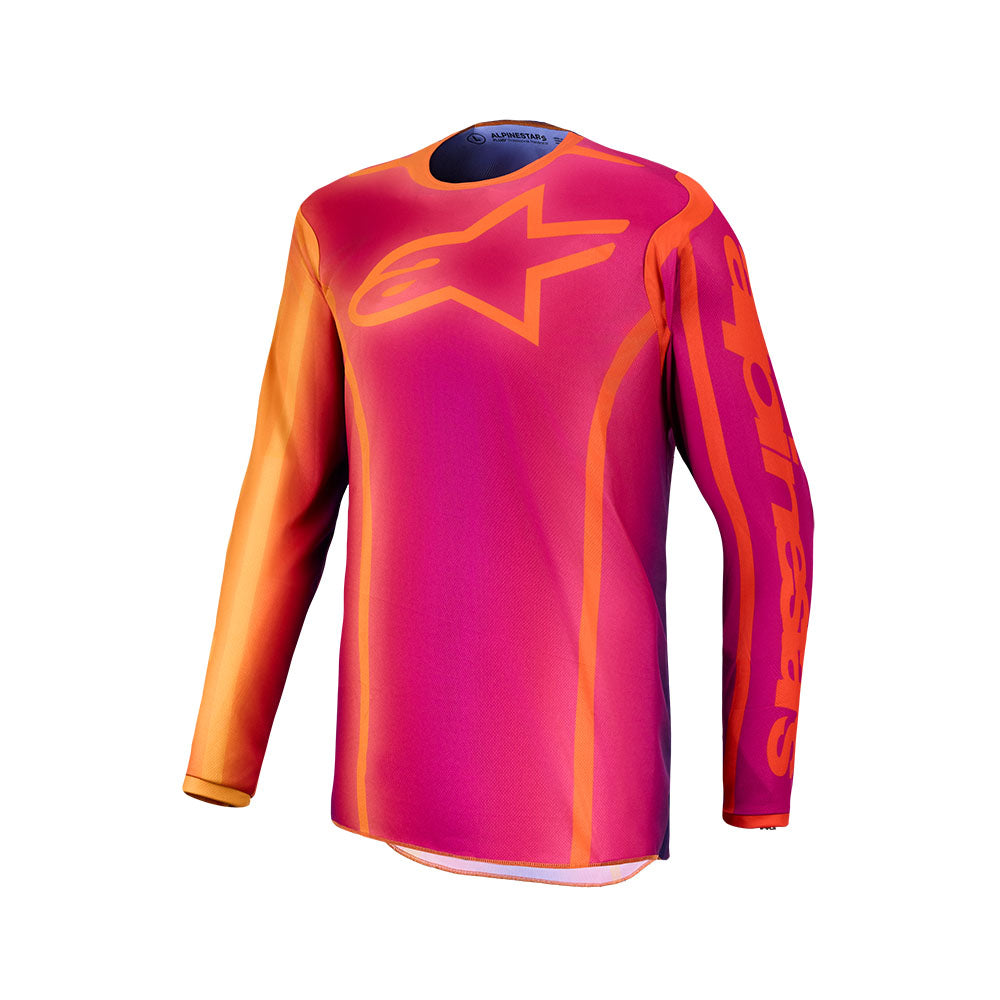 Alpinestars 2027 Fluid Kepler Dark Purple / Orange Jersey