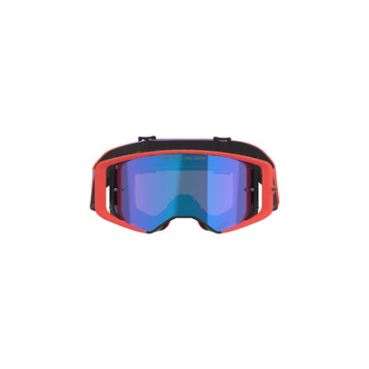 Alpinestars Supertech Vesta Goggle Hot Coral/Purple - Mirror Blue Lens