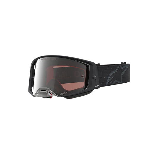 Alpinestars Supertech Cloak Goggle Black - Mirror Silver Lens