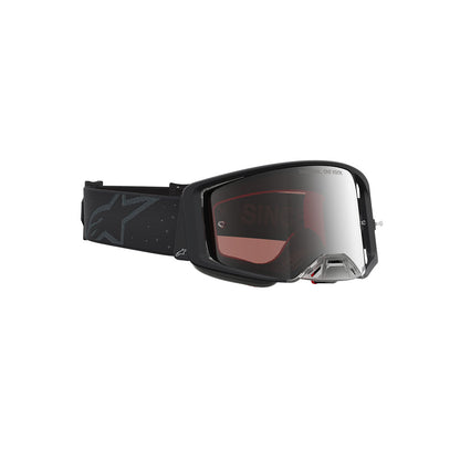 Alpinestars Supertech Cloak Goggle Black - Mirror Silver Lens
