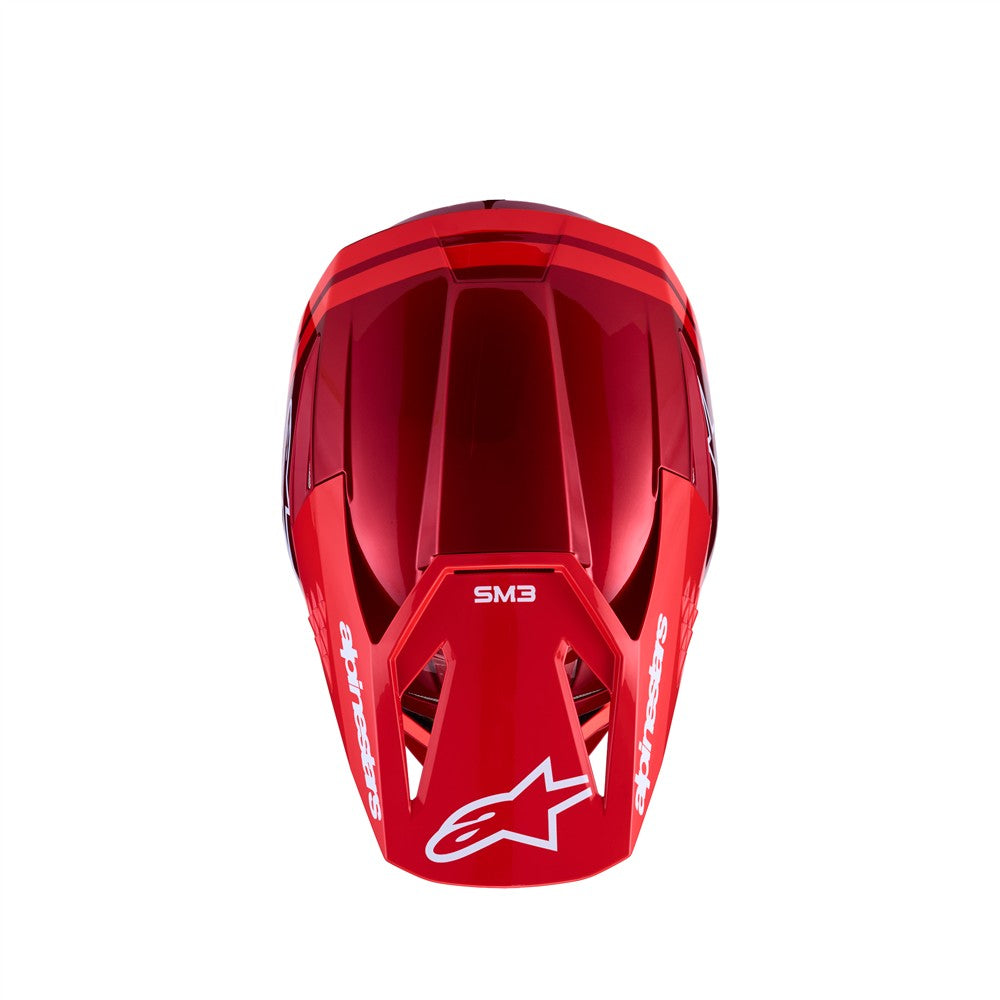 Alpinestars 2027 S-M3 Radium Hot Red / White Glossy Helmet